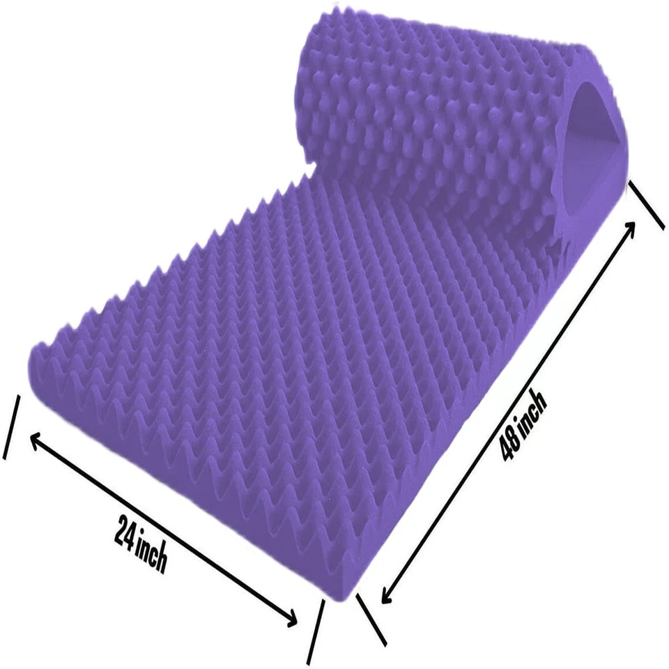 Paneles acústicos de 8 piezas para cajas de huevos espuma insonorizada paneles de pared 48""X24""X2"" Foto 3 de 4