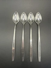 Oneida Ltd USA Stainless Tempo 4- Iced Tea Spoons