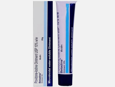 Betadine Antiseptic Povidone Iodine Ointment 20g Burns Cuts Wound Dressing