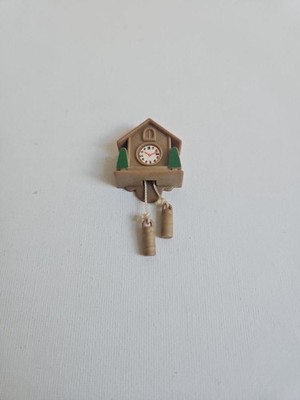 Sylvanian Families Vintage Küche ERSATZTEILE Wand Kuckucksuhr Calico Critters