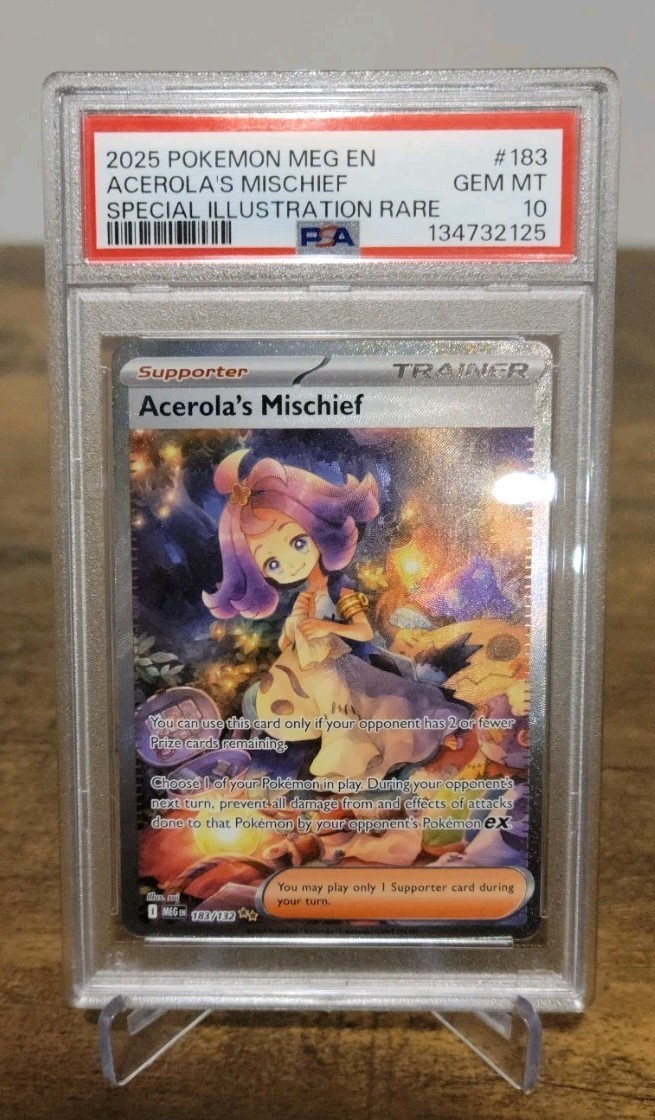 2025 POKEMON Acerola's Mischief PSA10 [PSA10] Mischief in Acerola