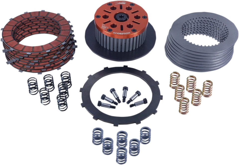 Embreagem Barnett 607-30-10871 Scorpion Billet 72-85 Harley Sportster 1000 XLH - Imagem 2 de 2