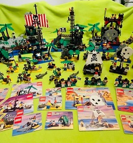 LEGO 30x Pirates Sets Collection 1989-1997 - 6281 6285 6254 6248 6244 6204 1863