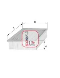 Luftfilter Filtereinsatz S 3298 A SOFIMA für FIAT CROMA - Bild 2