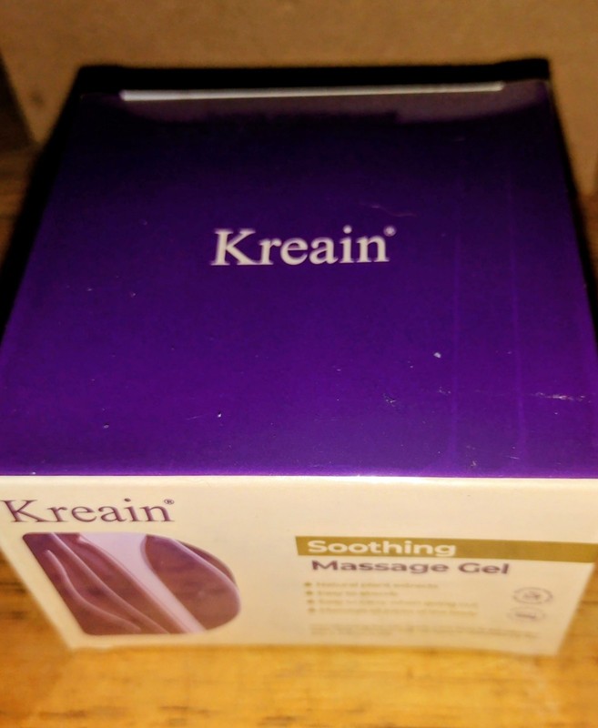 Kreain Soothing Massage Gel 100g Easy to Absorb, Natural Plant Extracts