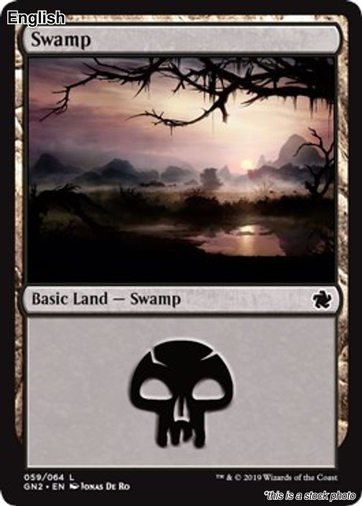MTG Swamp (059) [GN2 - 59] LP