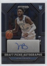 2023-24 Panini Prizm Draft Picks Draft Picks Auto Leaky Black #DPA-LBK Auto nd3