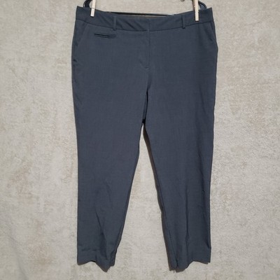 slim fit dress slacks Pull-on seamed trouser denim | Oat | by Lysse NY