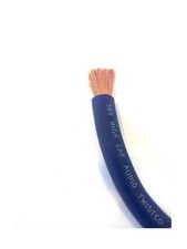 50 ' ft OFC 2/0 Gauge AWG Blue Power Ground Wire W/Spool Sky High GA ft