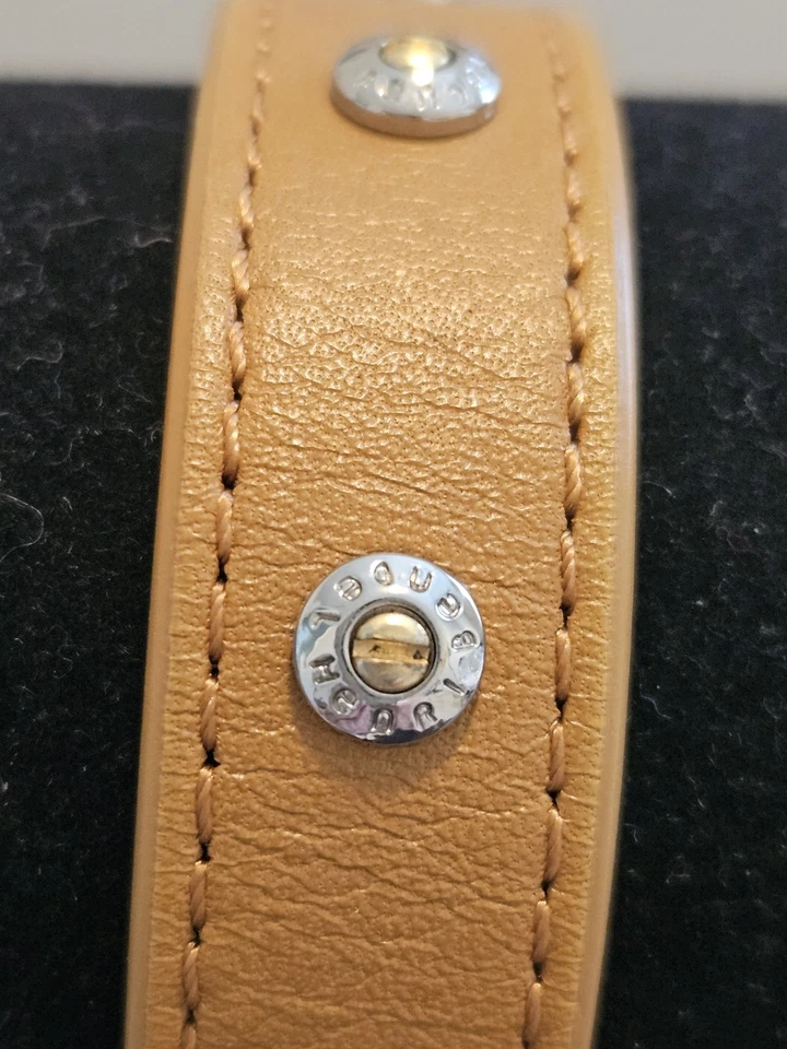 HENRI BENDEL кожаный пряжки золотистый браслет - Изображение 4 из 4