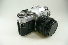 USED Canon AE-1 35mm Film Camera w/ 50mm f/1.8 (new FD Mount) Lens