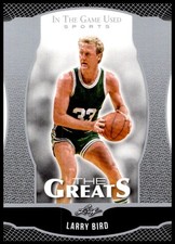 2024 Larry Bird Leaf in the Game Used Sports #TG-19 Boston Celtics