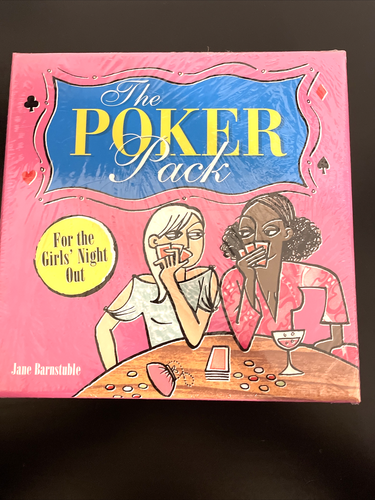 NEW For The Girls Night Out Poker Game Set Pack Cards Poker Chips Factory Sealed