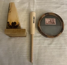 Laminate Turkey Pot Call With Wildlife Conservation Stamp Inlay An Display Stand