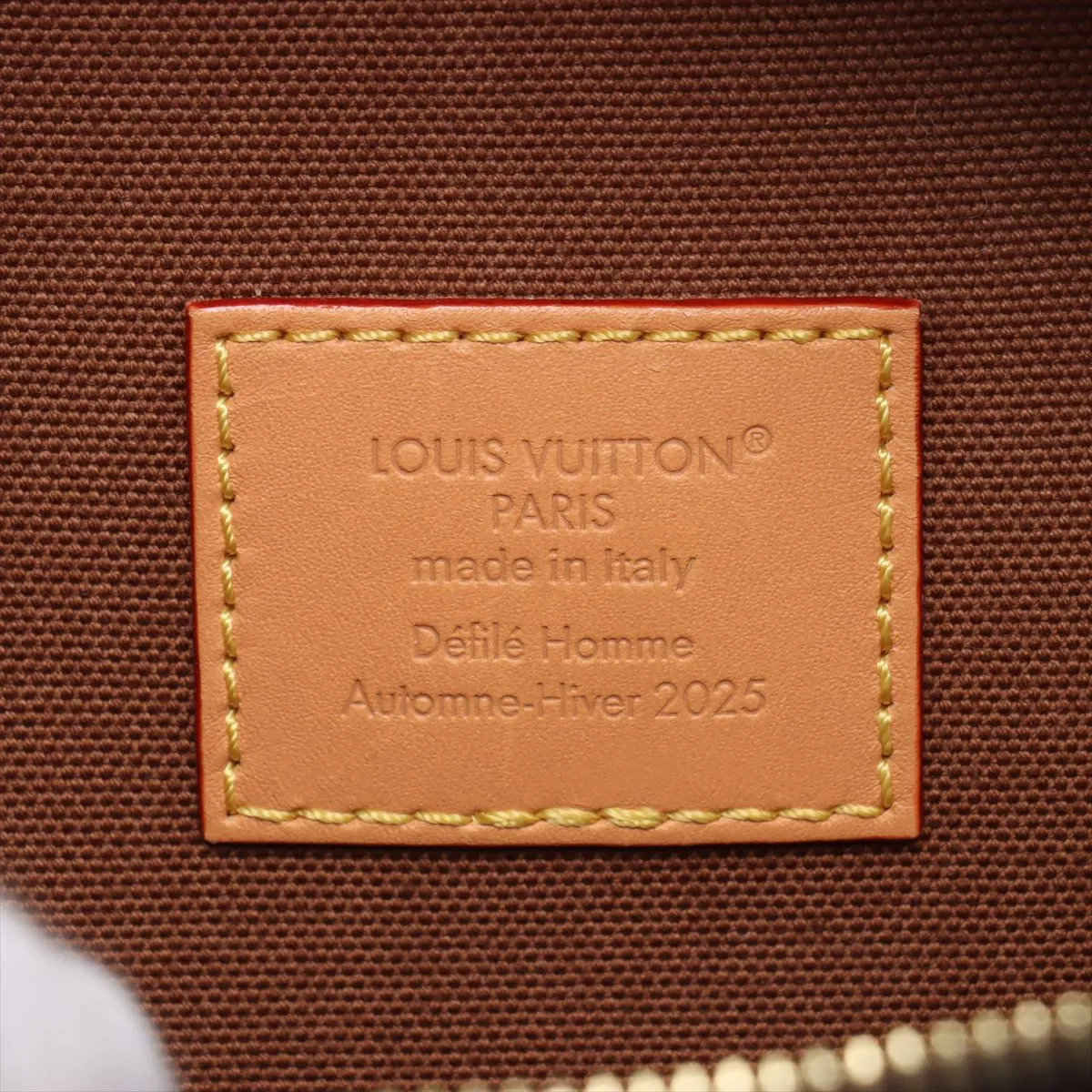 Louis Vuitton x NIGO Monogram Heritage lash bum bag M15271 Brown There was an RF thumbnail 10