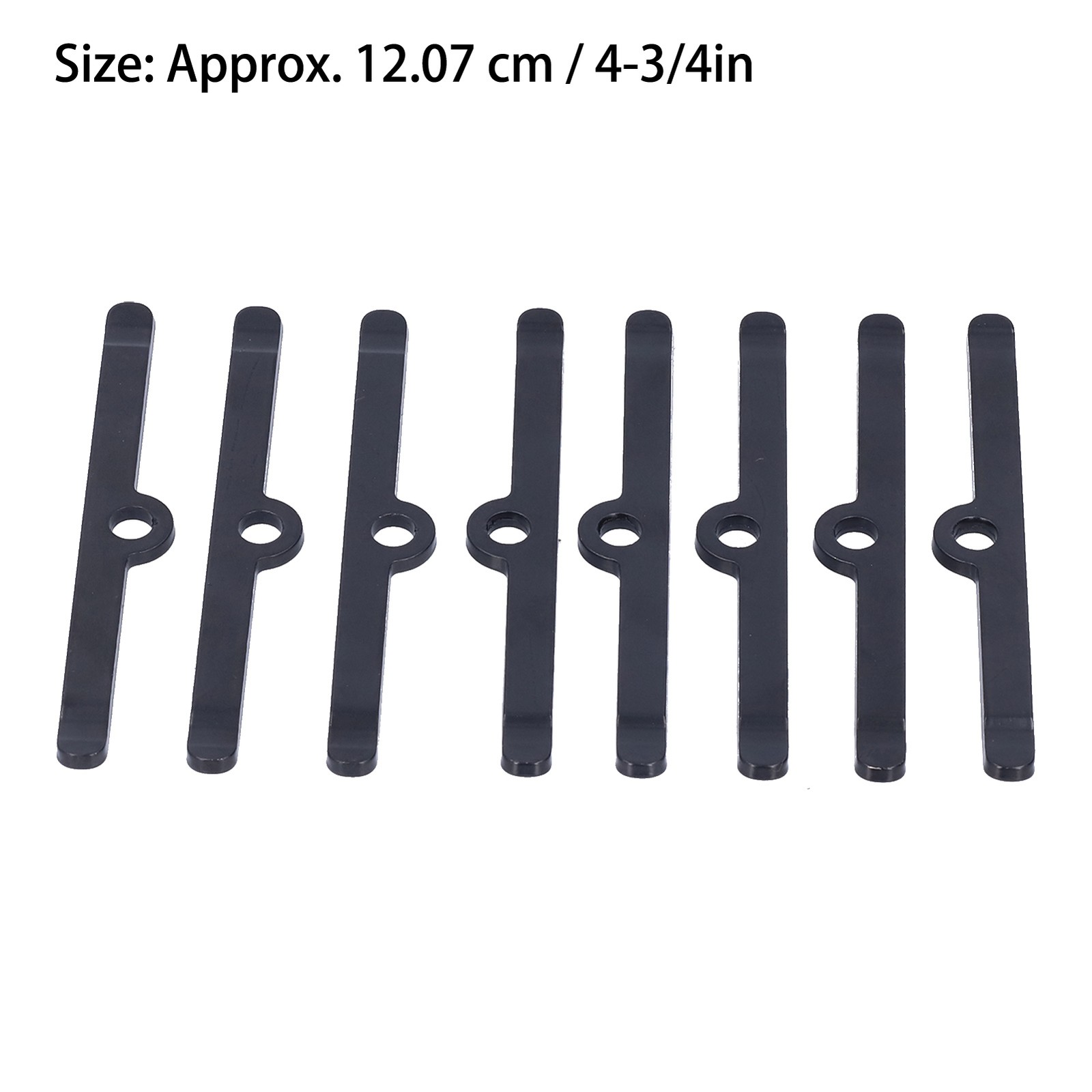 8pcs Valve Cover Spreader Bars Hold Down 4‑3/4in For 283 305 327 350