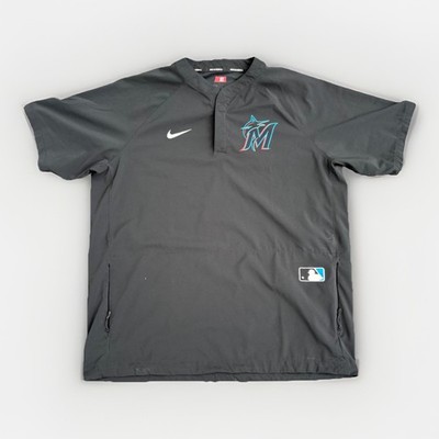 Christian Roa  #82 Christian Roa Marlins 2025  XL Shirt Field Worn SS Raglan Top