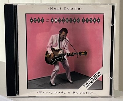 NEIL YOUNG & THE SHOCKING PINKS - EVERYBODY'S ROCKIN' CD OOP Mint Condition!