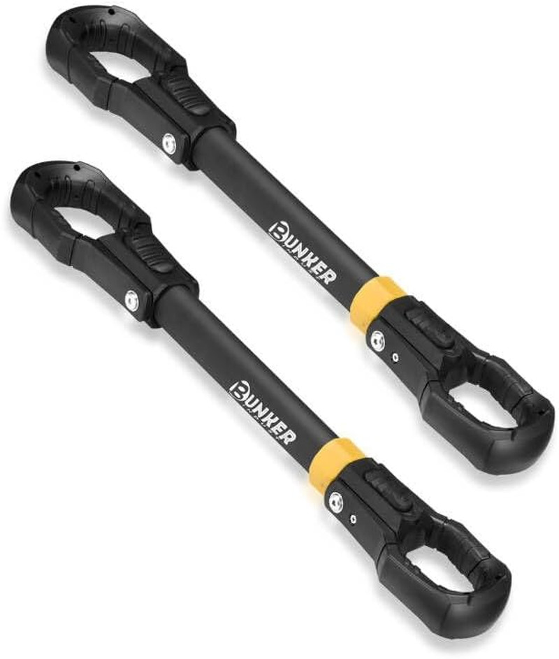 Adjustable Bike Bar Adapter - 2 PCS Crossbar for Bike Rack, 70 lbs Capacity