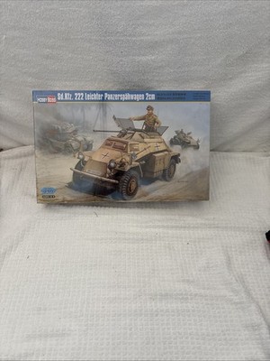Hobby Boss Sd.Kfz.222 Leichter Panzerspahwagen 2cm Vehicle Model Building Sealed