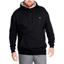 Champion Men's Big Tall Fleece Pullover Hoodie, Size Color Options