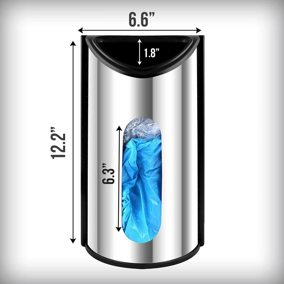Soporte y dispensador de bolsas de plástico para supermercado Utopía Cocina Foto 3 de 4