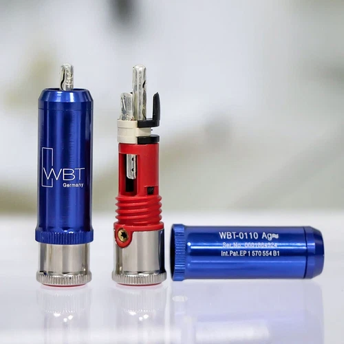 4X WBT-0110 AG Nextgen HiFi Audio Cinch Stecker Koaxialkabel Verbindungsstecker - Bild 9 von 11