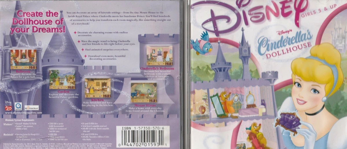 The Cinderella casa de Disney - juego para PC Cd-rom Edition Spain