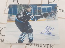 Matteo Mann Chicoutimi Sagueneens 8x10 Photo Signed Autograph Signature Coa 