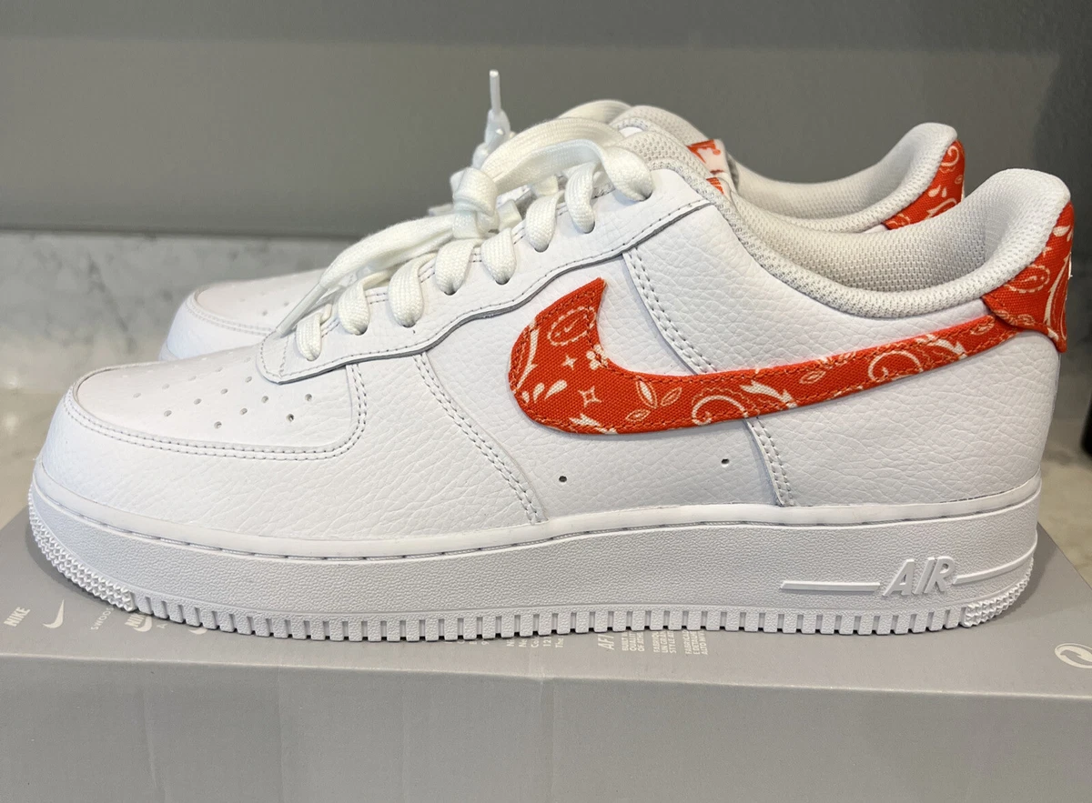 Nike force store 1 orange