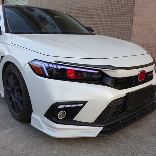 Red Demon Eye LED Headlight For Honda Civic 11th 2022-2025 Head Lamps Assembly - Picture 10 of 12
