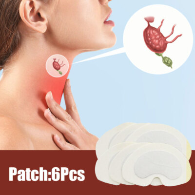 6Pcs Organic Lymphatic Drainage Detox Patch Anti-Swell Breast Lymph Nodes Patch