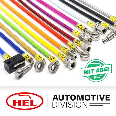 HEL Stahlflex Bremsleitungen 4-teilig BMW 5er E60, E61 M5, mit ABE