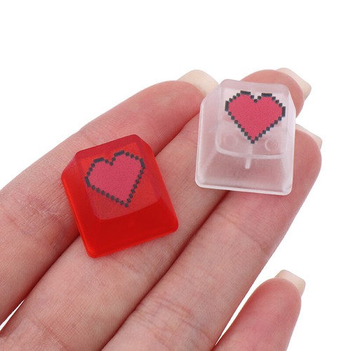 Heart Shape Keyboard Keycaps For Esc Key Caps For Mechanical Gaming Keyboard - Picture 2 of 12
