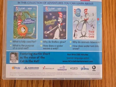 The Cat In The Hat Knows A Lot About That -3 DVD Pack! Box Set PBS