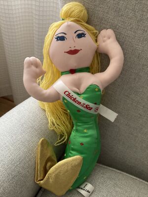 Chicken of the Sea Mermaid Doll EUC