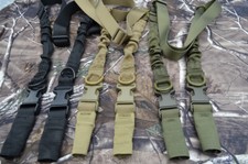 Rifle Gun Slings - 1 point or 2 Point Heavy Duty Single or Double Bungee Sling