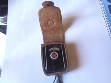 Vintage General Electric Mascot Light Exposure Meter PR 30 with Leather Case GE