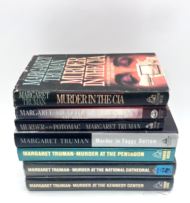 #ad #ad 7 Margaret Truman Capital Crimes Mysteries Hardcover Dust Jackets $10.99