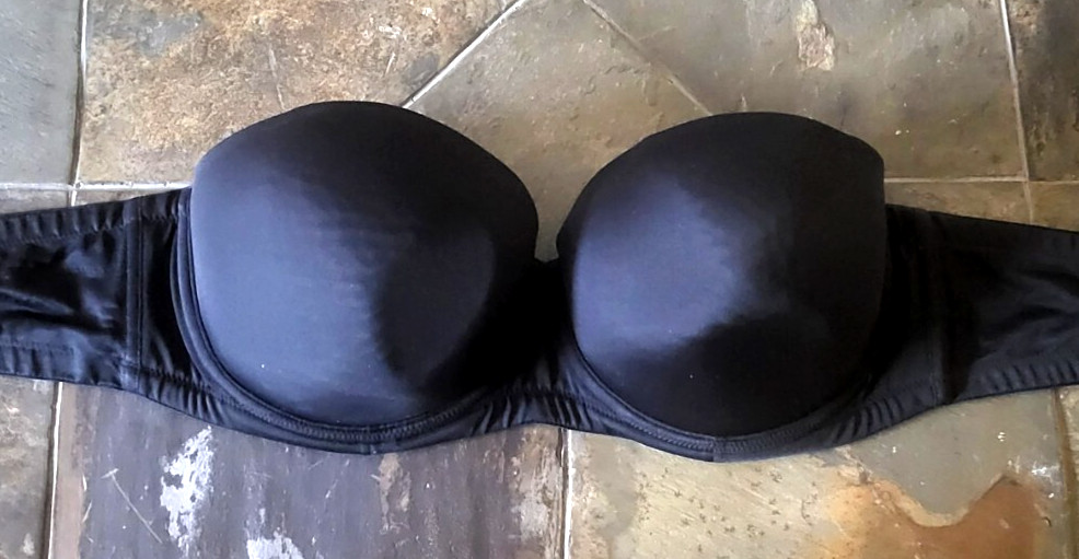 42D Cacique Full Coverage Underwire Strapless T S… - image 1