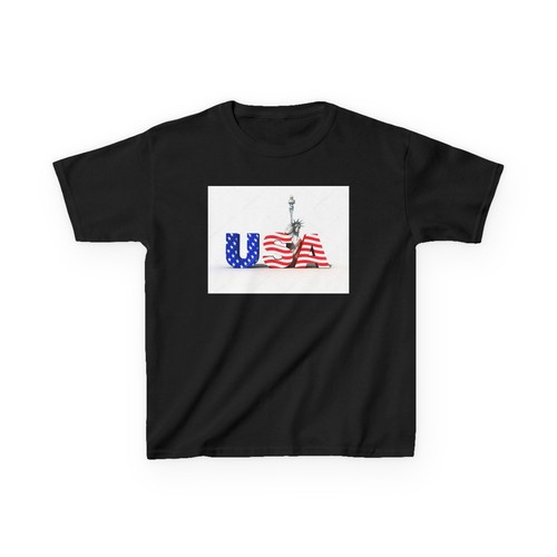 Patriotic Kids Tee, USA T-Shirt, Childrens Independence Day Shirt, 4th of July - Picture 22 of 93