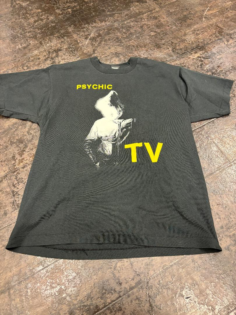 psychic tv　ヴィンテージ　Don Rock Original Vintage Psychic TV Terror by Don Rock 90's Shirt