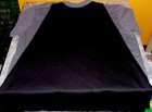 BATMAN Gray T-shirt Costume with Black Removable Cape Men's XL NEW DC COMICS — photo 5