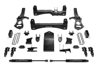 Fabtech FTS21252 Shock Extension - 6'' Lift For 2019-2022 Silverado/Sierra 1500