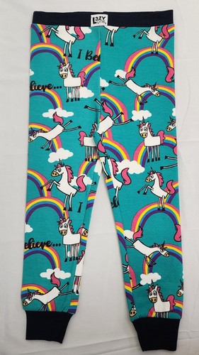 Lazy One Kids Pajama Set "I Believe" SS Shirt & Pants. PJ's. Sizes 2T, 3T, 4T - Picture 4 of 7