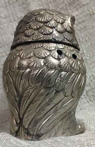 Vintage Owl Incense Burner Metal Statue Figurine Home Decor Japan 4" Tall Brass - Picture 3 of 10