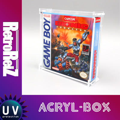 RetroReiZ Acryl Box Case UV Schutz für GameBoy OVP Classic Color Advance GBA GBC