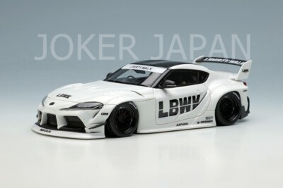 Make Up EIDOLON 1/43 LB WORKS GR Supra (LD97 wheel) White LB017A