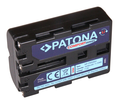 Patona Akku für Sony Alpha SLT-A99, A99 II, SLT-A77, A77 II, SLT-A68, NP-FM500H 