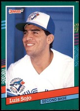 Luis Sojo #579c 1991 Donruss
